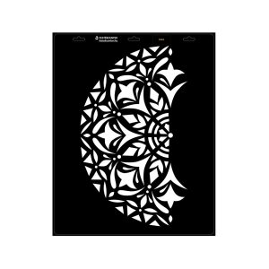 Stencil - 440 × 550 mm - Mandala 06 - L