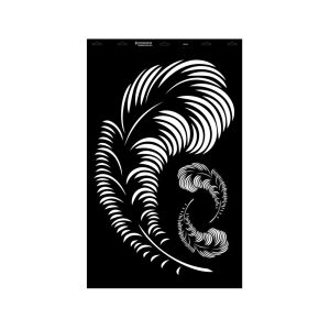 Stencil - 550 × 886 mm - Toll - 2 - XL