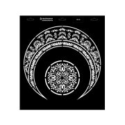 Stencil - 396 × 440 mm - Hold - mandala 01 - M