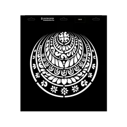 Stencil - 396 × 440 mm - Mandala 10 - M
