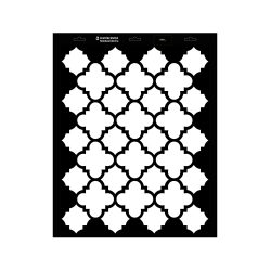 Stencil - 440 × 550 mm - Marokkó 02 - L