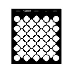 Stencil - 396 × 440 mm - Marokkó 02 - M