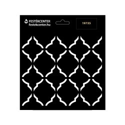 Stencil - 197 × 218 mm - Marokkó 05 - XS