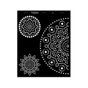 Stencil - 440 × 550 mm - Mandala 11 - L
