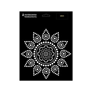 Stencil - 218 × 286 mm - Mandala 11 - S
