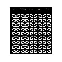 Stencil - 396 × 440 mm - Lánc 03 - M