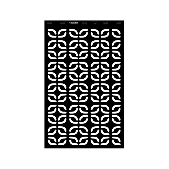 Stencil - 550 × 886 mm - Lánc 03 - XL