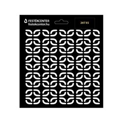 Stencil - 196 × 218 mm - Lánc 03 - XS