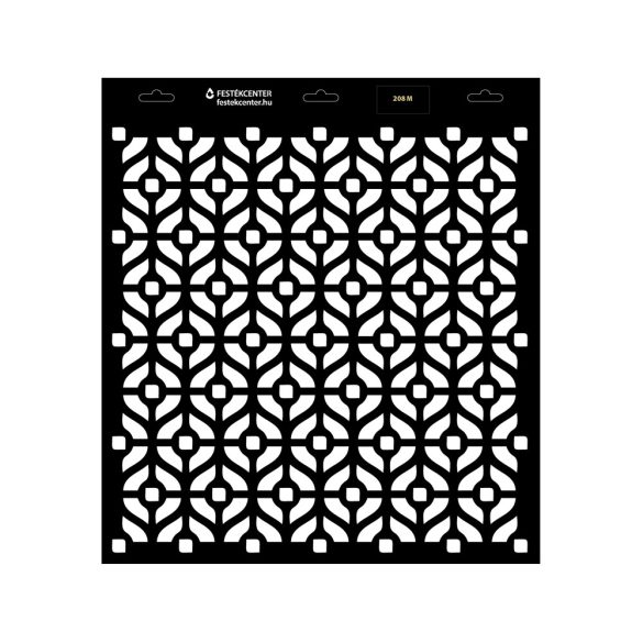 Stencil - 396 × 440 mm - Geometrika 02 - M