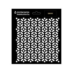 Stencil - 196 × 218 mm - Geometrika 02 - XS