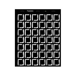 Stencil - 440 × 550 mm - Geometrika 03 - L