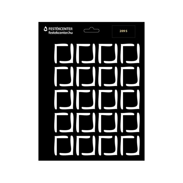 Stencil - 218 × 286 mm - Geometrika 03 - S