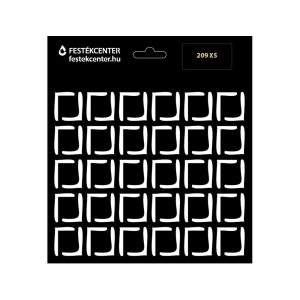 Stencil - 196 × 218 mm - Geometrika 03 - XS