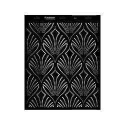 Stencil  - 440 × 550 mm  - Csipke 06 - L