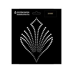 Stencil  - 196 × 218 mm  - Csipke 06 - XS