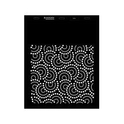 Stencil  - 440 × 550 mm  - Csipke 07 - L