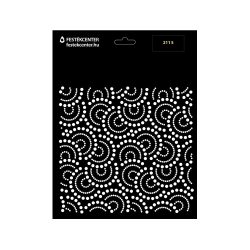 Stencil  - 218 × 286 mm  - Csipke 07 - S