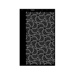 Stencil  - 550 × 886 mm  - Csipke 07 - XL