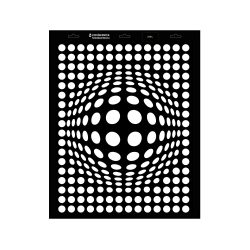 Stencil - 440 × 550 mm - Geometrika 04 - L