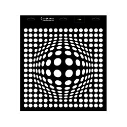 Stencil - 396 × 440 mm - Geometrika 04 - M