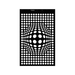 Stencil - 550 × 886 mm - Geometrika 04 - XL