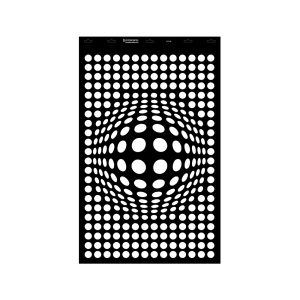 Stencil - 550 × 886 mm - Geometrika 04 - XL