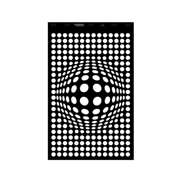 Stencil - 550 × 886 mm - Geometrika 04 - XL