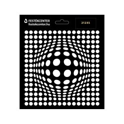Stencil - 196 × 218 mm - Geometrika 04 - XS