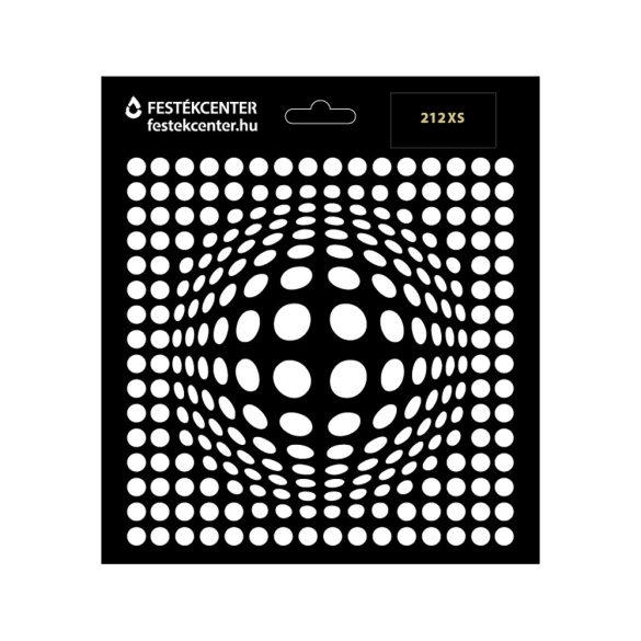 Stencil - 196 × 218 mm - Geometrika 04 - XS