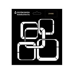 Stencil - 196 × 218 mm - Geometrika 05 - XS