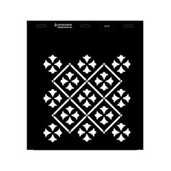 Stencil - 396 × 440 mm - Marokkó 06 - M