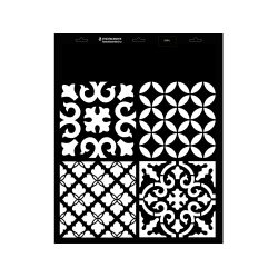 Stencil - 440 × 550 mm - Marokkó 07 - L