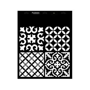 Stencil - 440 × 550 mm - Marokkó 07 - L