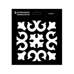 Stencil - 197 × 218 mm - Marokkó 07 - XS