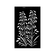 Stencil - 550 × 886 mm - Virág 11 - XL