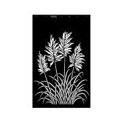 Stencil - 550 × 886 mm - Virág 12 - XL