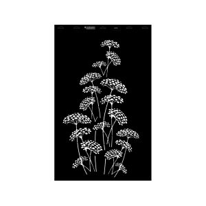 Stencil - 550 × 886 mm - Virág 13 - XL