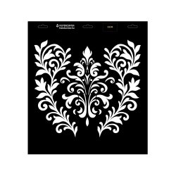 Stencil - 396 × 440 mm - Barokk 06 - M
