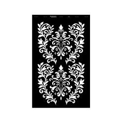 Stencil - 550 × 886 mm - Barokk 06 - XL