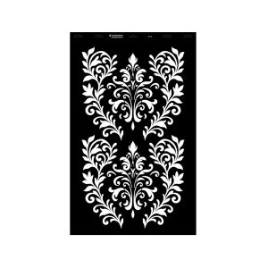 Stencil - 550 × 886 mm - Barokk 06 - XL