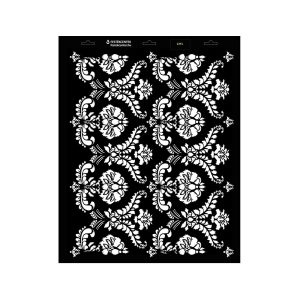 Stencil - 440 × 550 mm - Barokk 07 - L