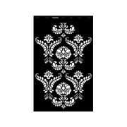 Stencil - 550 × 886 mm - Barokk 07 - XL