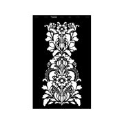 Stencil - 550 × 886 mm - Barokk 08 - XL