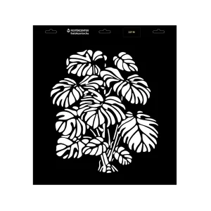 Stencil - 396 × 440 mm - Virág 15 - M