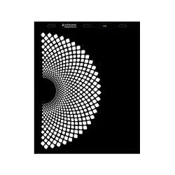Stencil - 440 × 550 mm - Mandala 12 - L