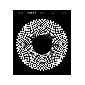 Stencil - 396 × 440 mm - Mandala 12 - M