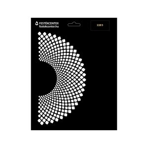 Stencil - 218 × 286 mm - Mandala 12 - S