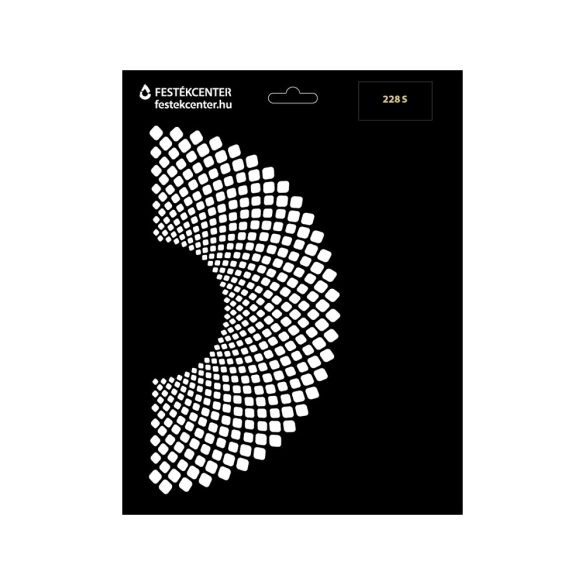 Stencil - 218 × 286 mm - Mandala 12 - S