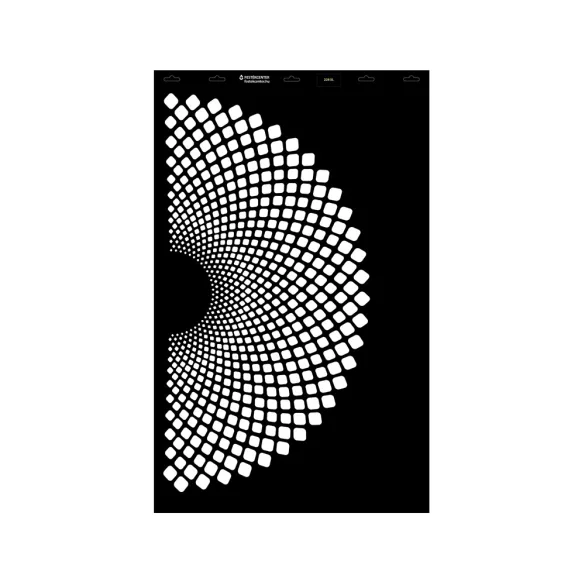Stencil - 550 × 886 mm - Mandala 12 - XL