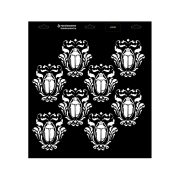 Stencil - 396 × 440 mm - Barokk 12 - M